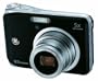 GE A1250-BK 12MP Digital Camera with 5X Optical Zoom and 2.5 Inch LCD  with Auto Brightness - Black