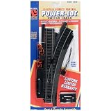Life-Like - Power Loc Right Hand Remote Switch HO Black Roadbed - 21305 by Life Like
