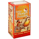 Celestial Seasonings Black Tea, Golden Honey Darjeeling, Tea Bags, 20-Count Boxes (Pack of 6)