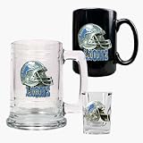 Review Great American Products  / Detroit Lions 15 oz. Tankard, 15 oz. Ceramic Mug and 2 oz. Shot Glass Set (Helmet Logo)