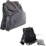Luvable Friends Back Pack N Go Diaper Bag - Black