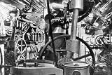 Art Poster, The Interior of the Merchant Submarine Deutschland - 27.5 x 18.75