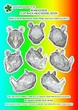 Rhinoceros: Flat-Pack Head Model Book