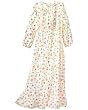 Floral Flannel Gown