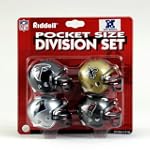 NFC South Division (4pc.) "Traditional" Pocket Pro NFL Helmet Set