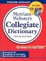Merriam-Webster's Collegiate Dictionary, Tenth Edition With CD Rom