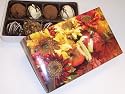 Scott's Cakes Assorted Truffles 1/2 Pound Fall Leaf Box