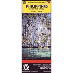Philippines North and Manila Map