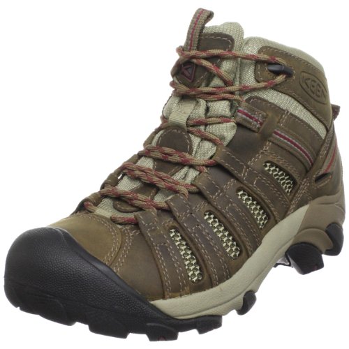 Keen Women's Voyageur Mid Hiking Boot,Shitake/Madder Brown,10.5 M US