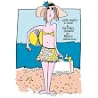 Masters In Beach Walking - White Nightshirt in a Bag