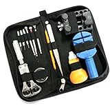MLXGER&reg; Professional Watch Repair Tool Kit Set, Antimagnetic Screwdriver, Portable Tool Kit, Perfect Kit Watchmaker