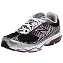 New Balance Women's WR725 Training Shoe,Black/Lavendar,6 B