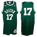 John Havlicek Boston Celtics NBA Embroidered Replica Throwback Basketball Jersey By Adidas (XL=50)