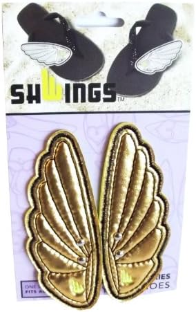 Shwings Rodeo Mini Clip-on Gold Foil-1 pair