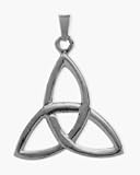 Genuine Sterling Silver Celtic Trinity Knot Pendant with chain