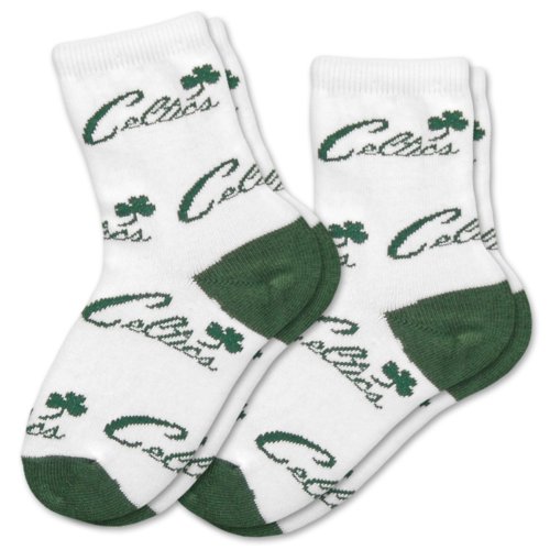 NBA Boston Celtics Kids Socks, 2-Pack, Infant