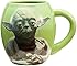 Vandor 99068 Star Wars Yoda 18 oz Oval Ceramic Mug, Green