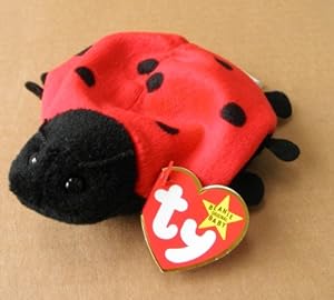 Amazon.com: TY Beanie Babies Lucky the Ladybug Stuffed