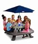 Little Tikes Fold 'n Store Table with Market Umbrella