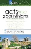 Quicknotes Simplified Bible Commentary Volume 10--Acts/2 Corinthians Dr Peter Barnes, Dr Mark Strauss