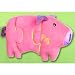 Plush Pig Baby Puzzle, Puzz Pal Pig 12"