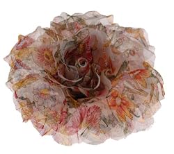 Karin's Garden - Silk Chiffon Rose Pin-clip, Click to See Other Colors