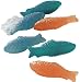 Tag Summer 4-Inch Goldfish Soaps, each Scented with Berries, Peach or Hawaiian Ginger, Set of 6