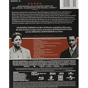 American Gangster Steelbook [Blu-ray] [Import allemand]