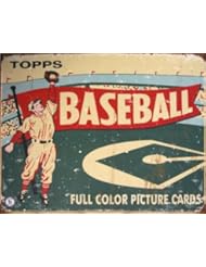 Home: TIN SIGN Topps Baseball , 16x13 - Poster Discount