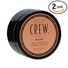 American Crew Pomade for Men, 3-Ounce Jars (Pack of 2)