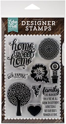 Echo Park Paper Company Family Home Stamp