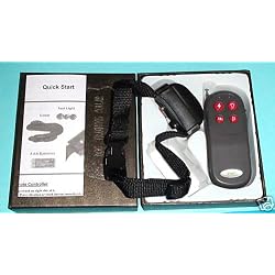 GSI High Quality Ultra-Safe Super-Range Electronic Remote Control Dog Training Collar System - Includes Transmitter, Receiver and Weather-Proof Secure Collar - Ideal for Calling or Locating Dog with Light, Vibrations or Static Shock Impulse