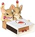 Enesco Charming Tails We're A Hot Match Figurine, 2.25-Inch