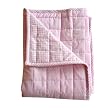 Tadpoles Basics Pink Gingham Coverlet