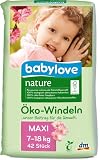 Babylove Nature Ökowindeln maxi 7-18 kg, 42 Stück