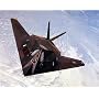 F117-A Stealth Fighter (In Air) Art Poster Print - 16" X 20"