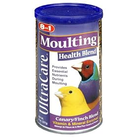 8in1 Canary Finch Moulting Food (Canister), 8-Ounce from Bird Food