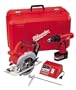 Milwaukee 6310-24 18 Volt 6-1/2-Inch Circular Saw and 1/2-Inch T-Handle Hammer-Drill Combo Kit with Two Batteries, Charger, and Case