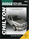 Dodge Pick-ups: 2002 through 2005 (Chilton's Total Car Care Repair Manual)