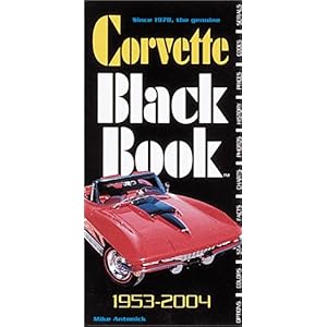 【クリックで詳細表示】Corvette Black Book 1953-2004 [ペーパーバック]