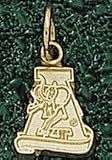 Alabama Crimson Tide A 3/8 Hooplet Charm - 14KT Gold Jewelry