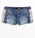 O'neill Womens Ikat Print Shorts - Indigo Blue X Size 1