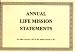Annual Life Mission Statements