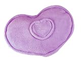 The Happy Company Microwaveable Therapeutic Cozy Chenille Happy Heart, Purple