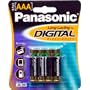 PANASONIC LR-03GA/4B Alkaline AAA Batteries - 4 Pack