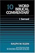 Word Biblical Commentary Vol. 10, 1 Samuel