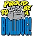Proud to Be a Bulldog! Temporary Tattoos