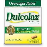 Dulcolax Laxative, Tablets, 50 Count