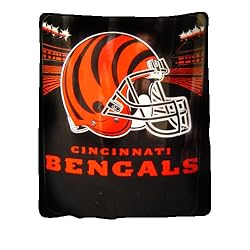 Cincinnati Bengals Micro-Raschel NFL Throw (Stadium Series) by Northwest (50"x60")
