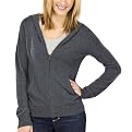 Mossimo&reg; Black: Ultrasoft Hoodie Cardigan - Charcoal Grey Heather